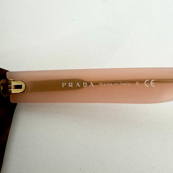 Prada Prescription Sunglasses Brown Pink UE0-4KQ - Picture 8 of 12